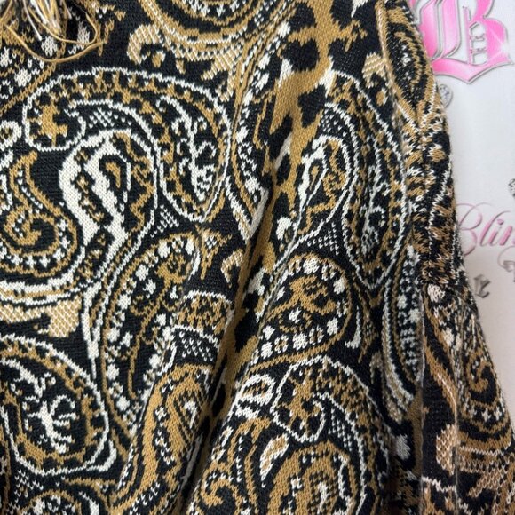 Nada Del Riccio cardigan wrap belted belt sweater fringe made in Italy brand new - Picture 6 of 16